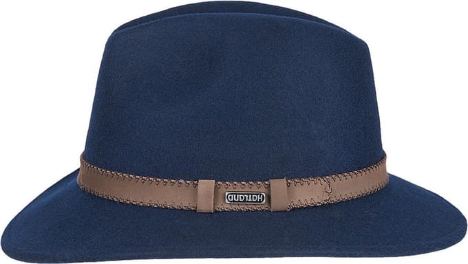 Hatland Parsons Crushable Blue Hoed   (Maat: M) - Blauw