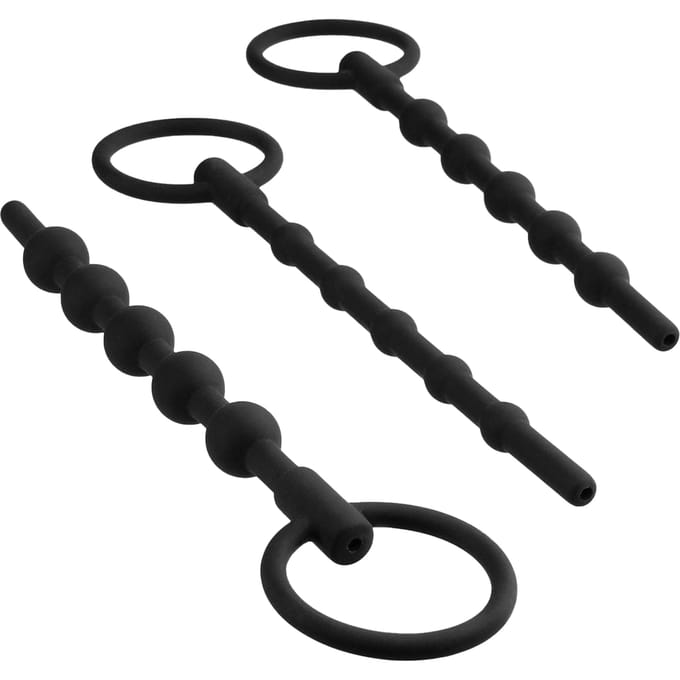 '3 In 1 Silicone Urethral Sound Kit', 3-delig