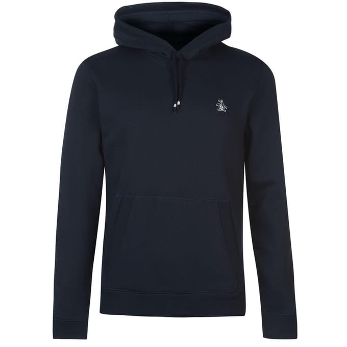 Original Penguin Heren Popover Hoodie (Marine)
