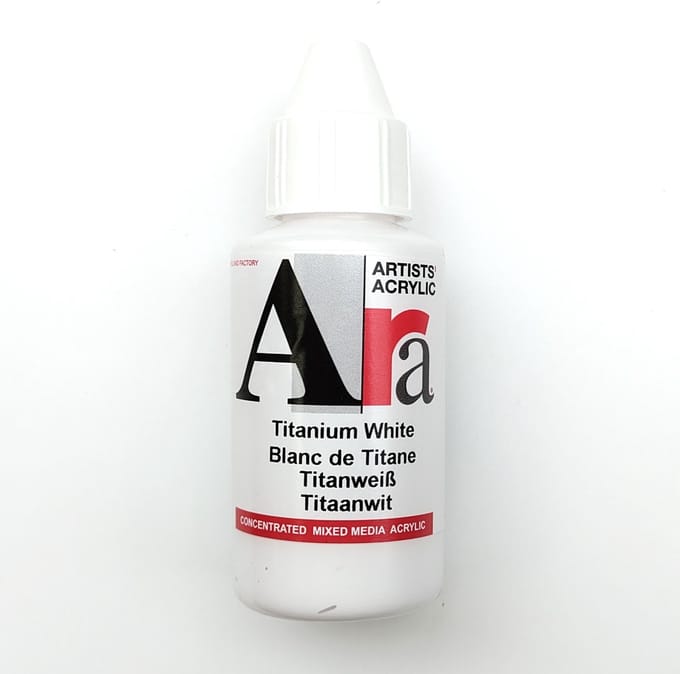 Acrylverf Ara 100ml - Titaanwit - A1