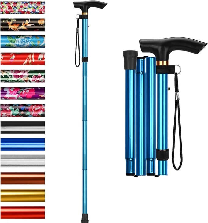 CLVP® Opvouwbare Wandelstok - Loopstok - Hikingstok