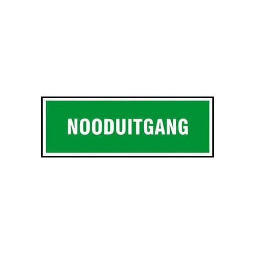 Toolstation Pvc-bord nooduitgang 33x12cm*