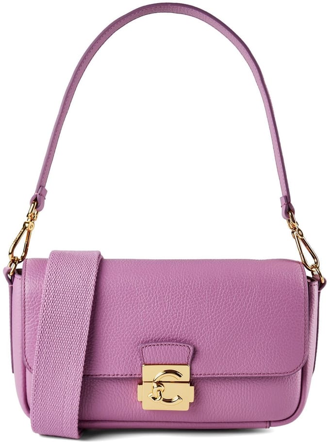 Coccinelle C-Me Lock Schoudertas Leder 24 cm - Dames - jellyfish
