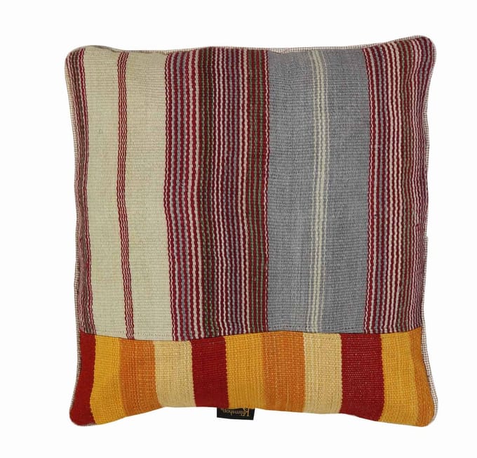 Streep Kilim Kussenhoes