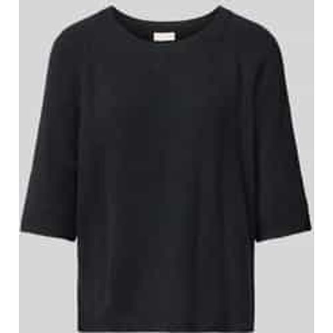 Gebreide pullover met 3/4-mouwen