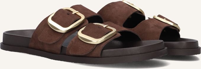 Notre-V 227066 Slippers - Dames - Bruin - Maat 37