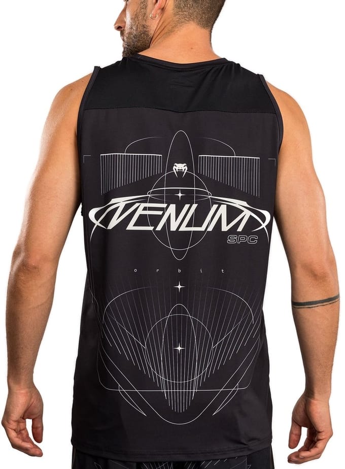 Venum Eclipse Dry Tech Tanktop Zwart Ivoor - S