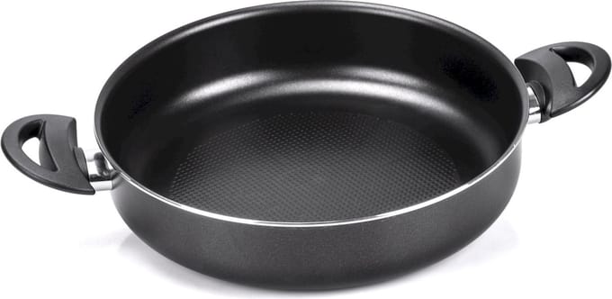 Moneta - Gea Braadpan Ø 32 cm - Gerecycled Aluminium - Zwart -