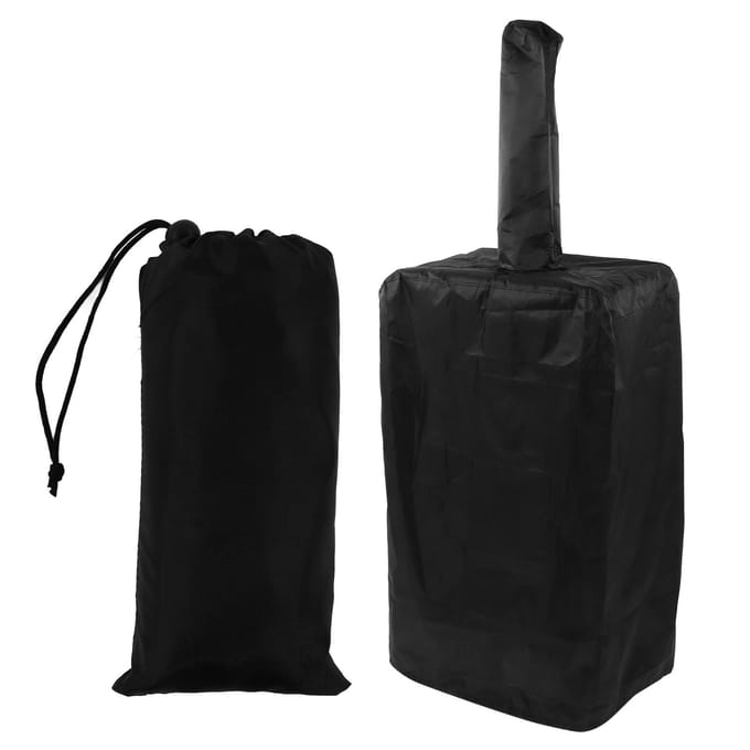 Housse de Four à Pizza Extérieur Imperméable Housse Anti-Poussière de Four à Pizza Housse de Protection pour Cour black