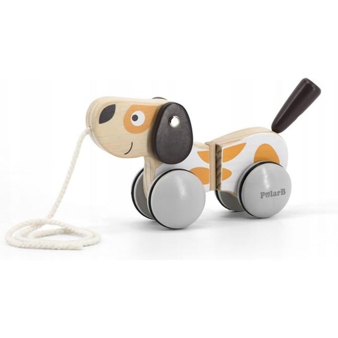 PolarB Puppy Luxe Houten Trekfiguur 44043