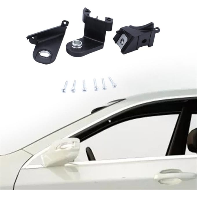 Kit de réparation de support de phare latéral droit, pour Fiat 500 Abarth 500 51816681 black