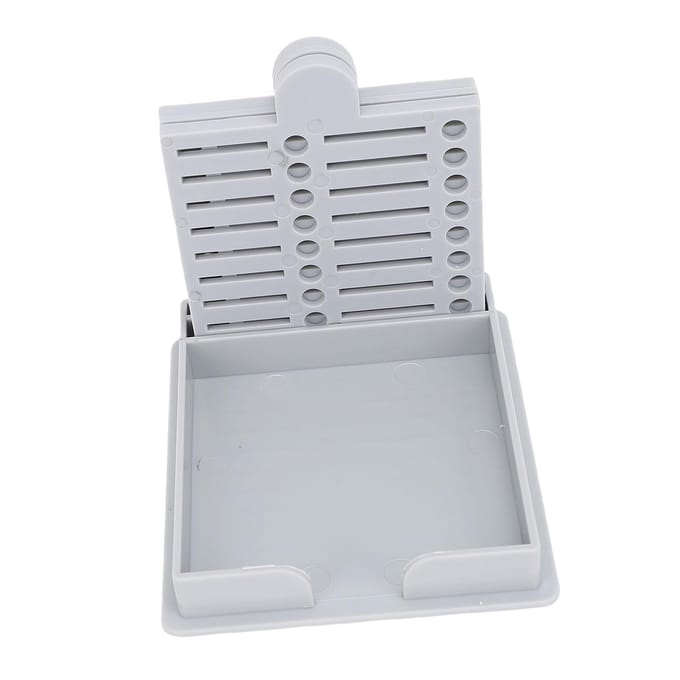 2 Pak Post-it Stencils met Houder ABS Post-it Dispenser Memo Blok Organizer met Lijntjes zwart