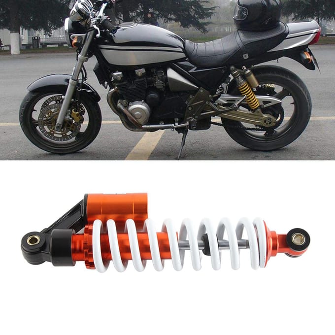 Achterste Schokdemper 325mm12.8in ATV Motoronderdelen Past voor Suzuki white