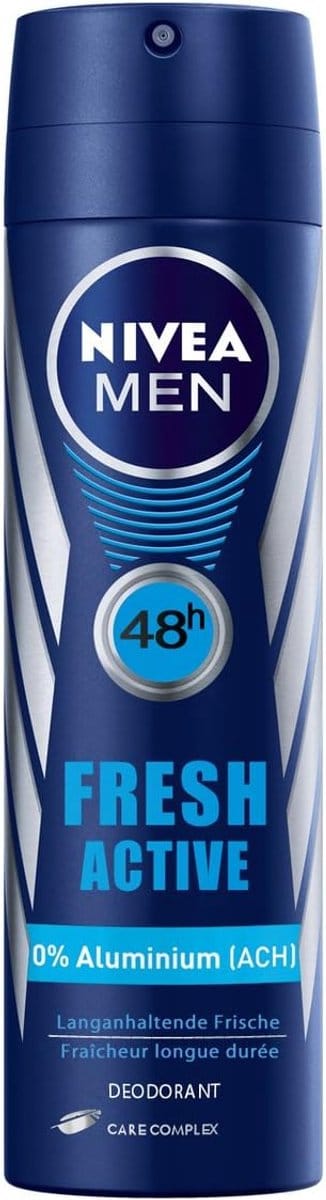 Deospray Heren - Frisse Spray - Dagelijkse Bescherming - 48 Uur Effectief - 4 x 150ml