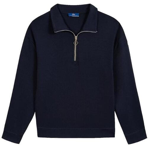 Sweater TBS 1/4 de Zip Craie