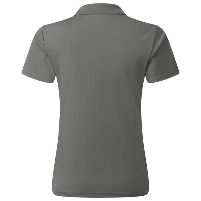 Premier Dames/Dames Duurzaam Poloshirt (Donkergrijs)