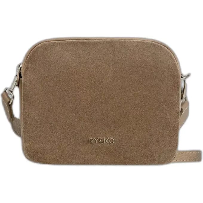 Beige dambet handtas voor vrouwen Ryłko