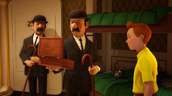 Tintin Reporter - Cigars of the Pharaoh - Nintendo Switch - Action