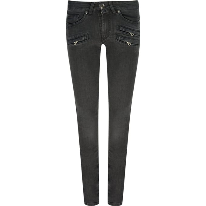 Balmain FP5359J935B Black Jeans