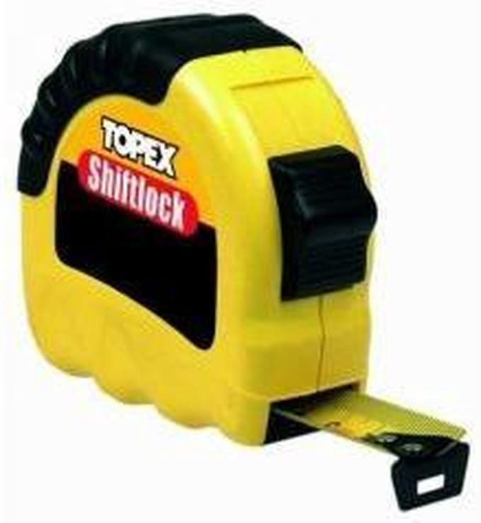 Grupa Topex - Stalen Rolmaat - 5m x 19mm - Blokkering - Ergonomisch