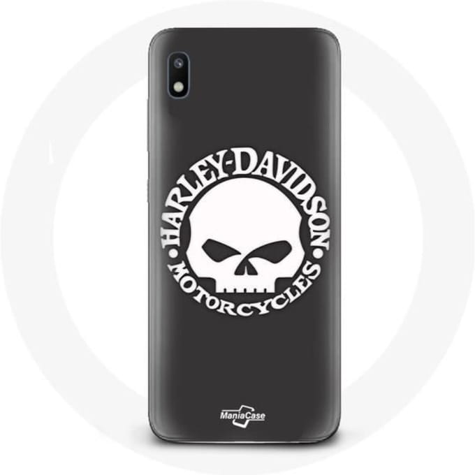 Hoesje voor Samsung Galaxy A10 Harley Davidson Motors Schedel