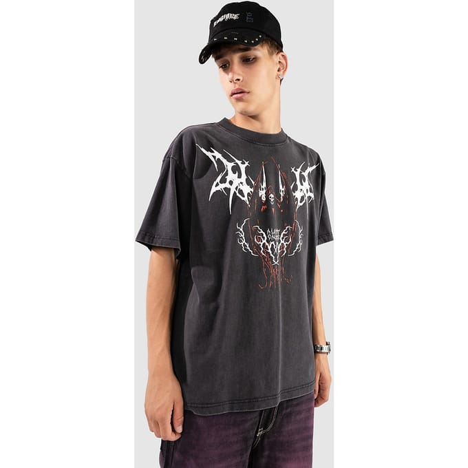 A Lost Cause Shadow Boxy T-Shirt zwart