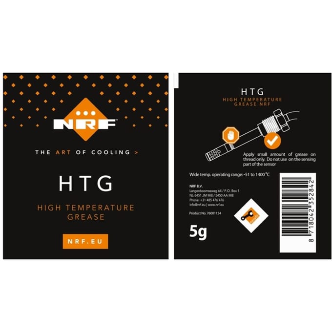 Sensor, uitlaatgastemperatuur NRF 707328