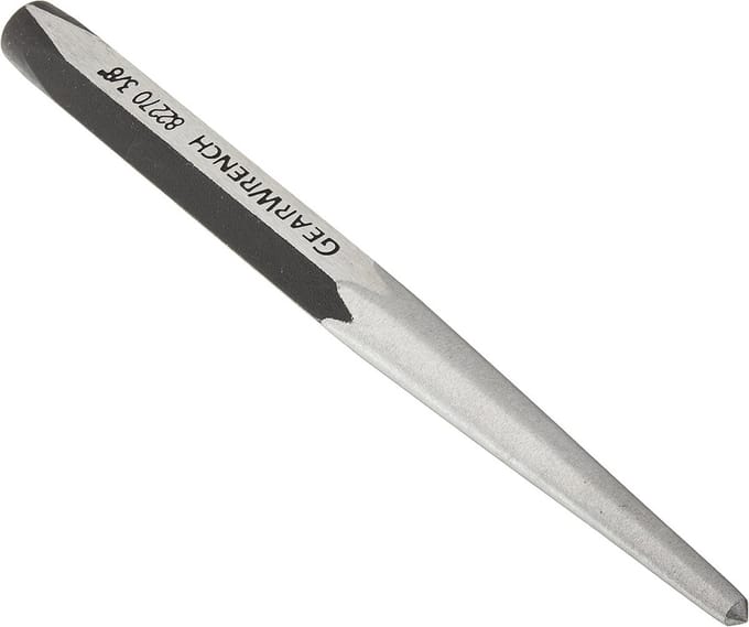 Metaal Centerpons 4 mm x 127 mm voor markeren en boren