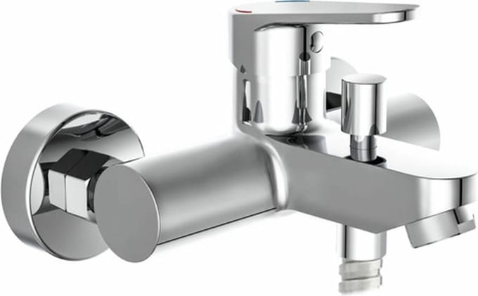 SCHÜTTE FUTURA DVGW Badkraan - Mengkraan - 150 mm Hartafstand - Chroom