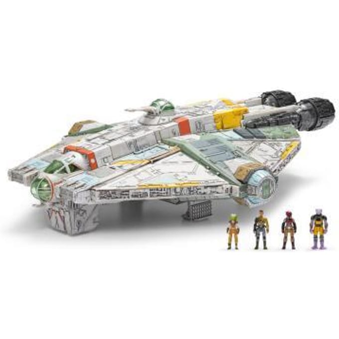 STAR WARS- Feature Vehicle (9" Vehicle & Figure) - The Ghost (Rebels)