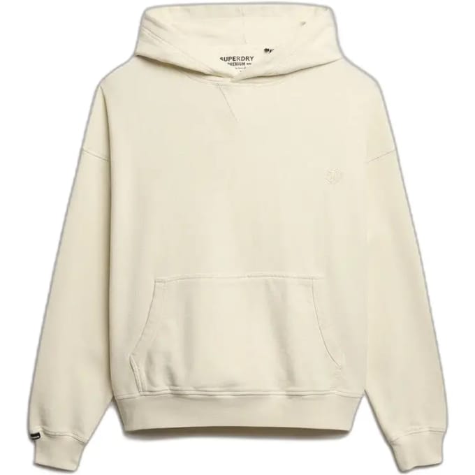 Superdry Studios Relaxed Hoodie White Grootte: 42