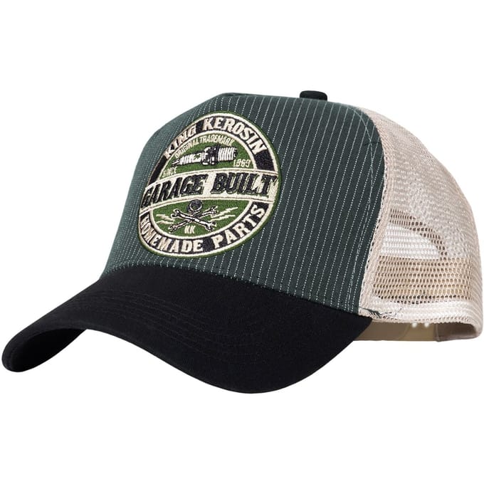 King Kerosin Garage Unisex Cap - groen/zwart - Standard