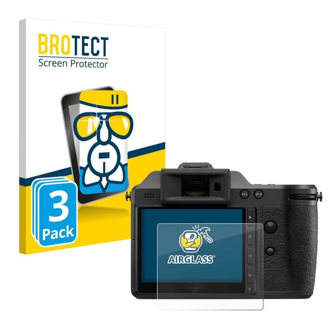 Screenprotector 3 Stuks voor Hasselblad X2D II 100C Beschermglas transparant