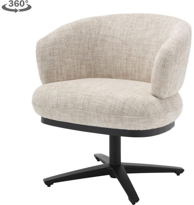Tower Living - Perca lounge armstoel - off-white