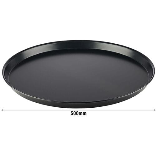GGM Gastro (10 Stück) Pizzablech - Blaublech - Ø 500mm - Höhe: 30mm