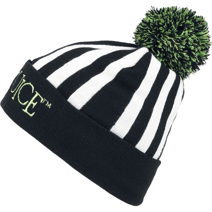 Beetlejuice Beetlejuice Unisex Beanie - zwart/wit/groen - Standard