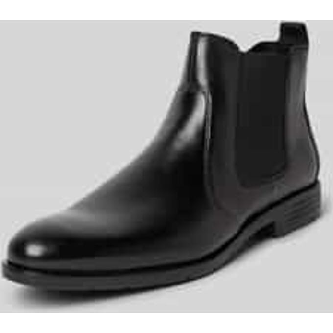 Chelsea boots van leer met treklus, model 'EEZY'
