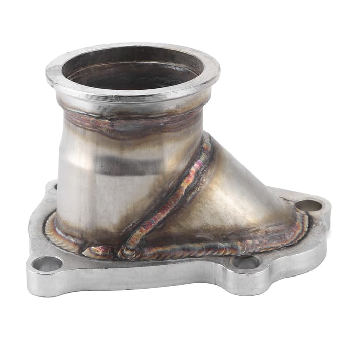 5 Bout Turbo Downpipe Flens V Band Conversie Adapter Geschikt voor Subaru Forester XT Modellen 2004-2008 gray