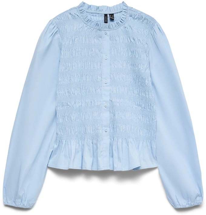 VERO MODA - VMFRIBA LS SMOCK TOP WVN LCS - Dames - Blouses