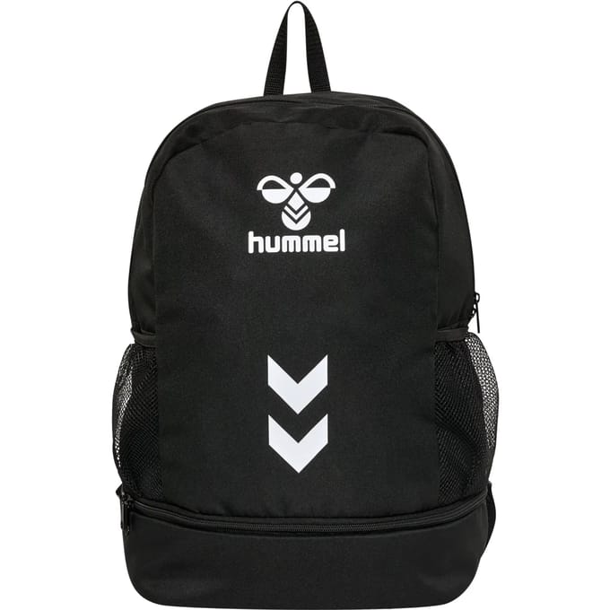 Hummel hmlESSENTIAL BACK PACK W. SC Rugzak, Sport, School, 227174, Black