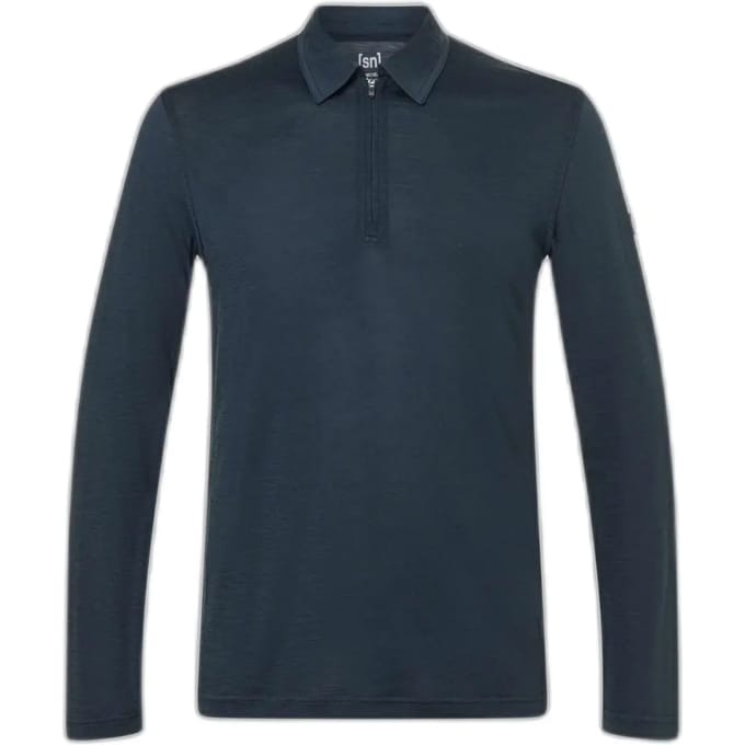Polo met lange mouwen met rits super.natural