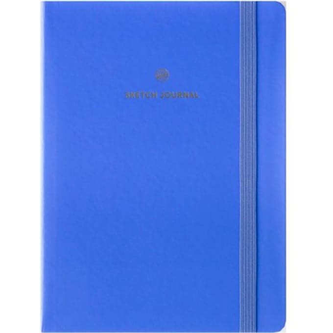 A-journal schetsboek - lavendel blauw