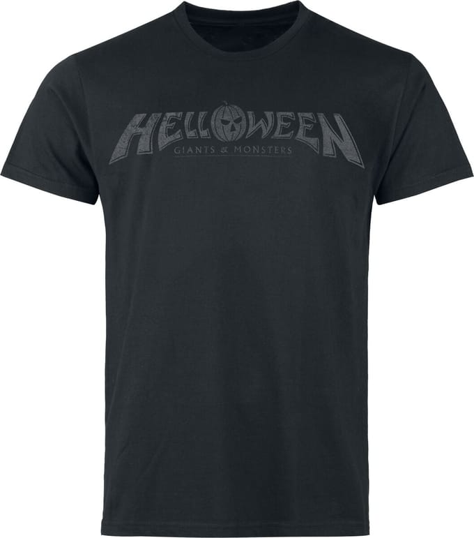 Helloween T-shirt - Logo - M tot 4XL - voor Mannen - zwart
