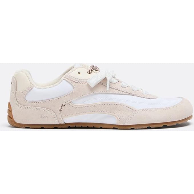 Stradivarius S009 Barefoot-sneakers met leren details  ECRU 35