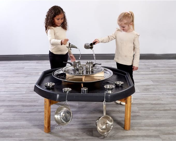 Cosy water cascade platforms en trays set van 2 voor tuff spot.