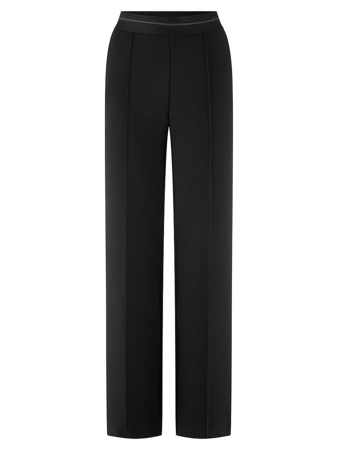 Broek pasvorm Regular Fit Van Fadenmeister Berlin zwart