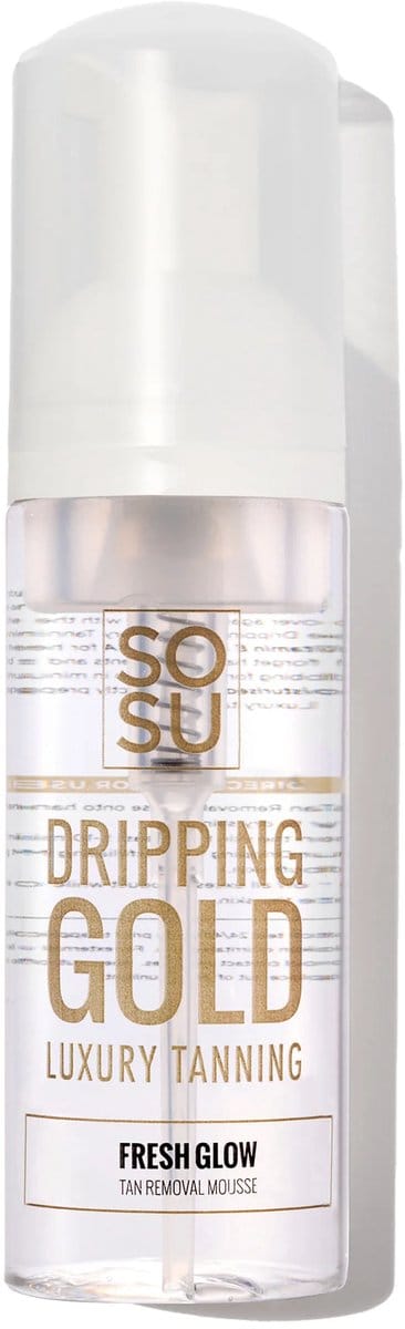SOSU Dripping Gold Fresh Glow Tan Remover Mousse - 150ml - Vegan