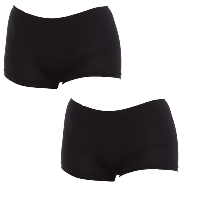Tweelaps set Bamboe Boxershorts voor Vrouwen Q901
