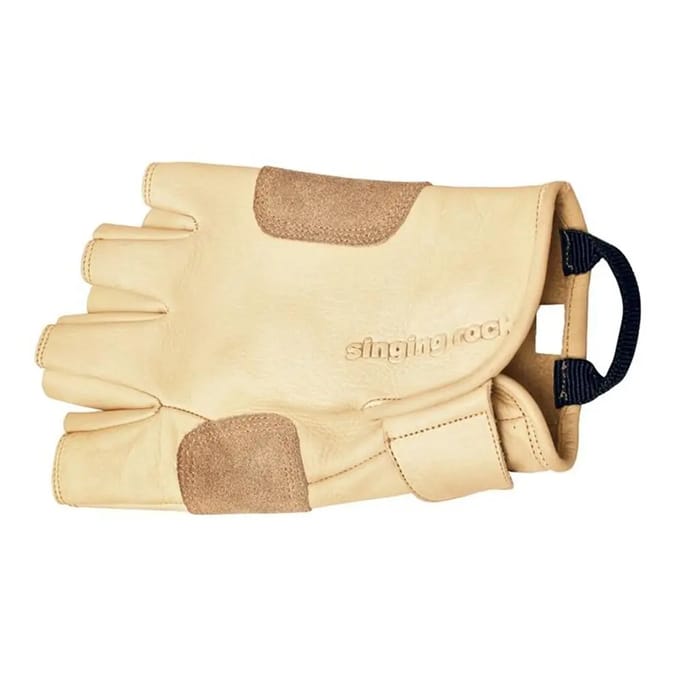 Singing Rock Grippy 3/4 Handschoenen Beige 8 Man