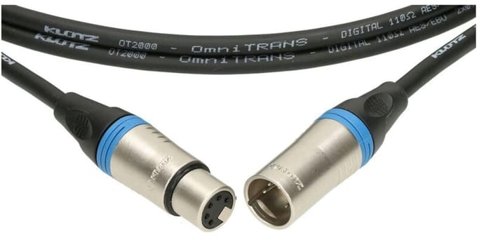Klotz LX2-5X1K2-15.0 DMX Kabel 15 m - Kabel